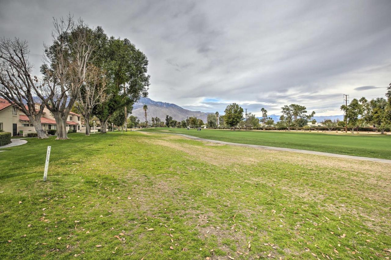 Victorian Palm Springs Home Pool Access And Veranda 외부 사진