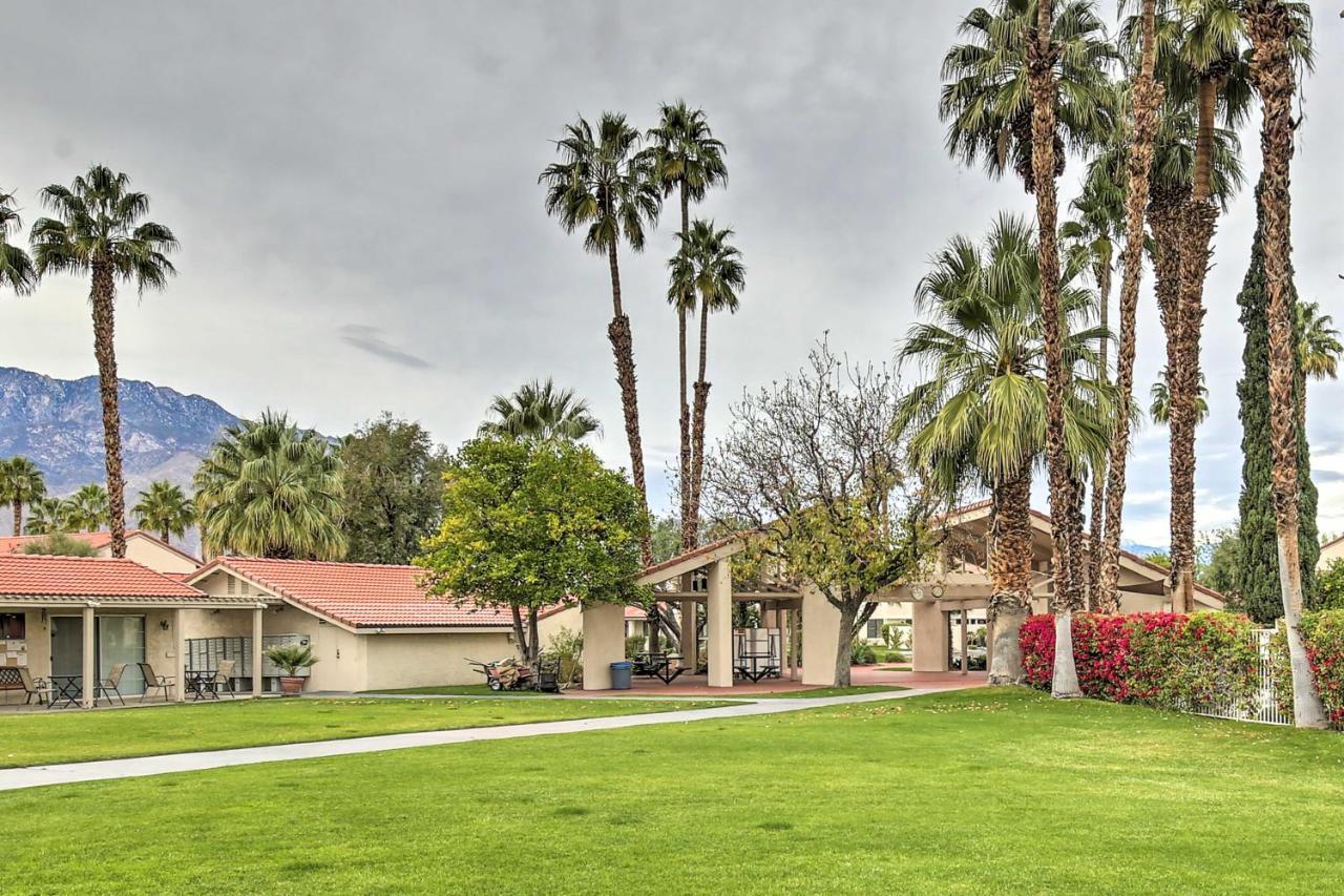 Victorian Palm Springs Home Pool Access And Veranda 외부 사진