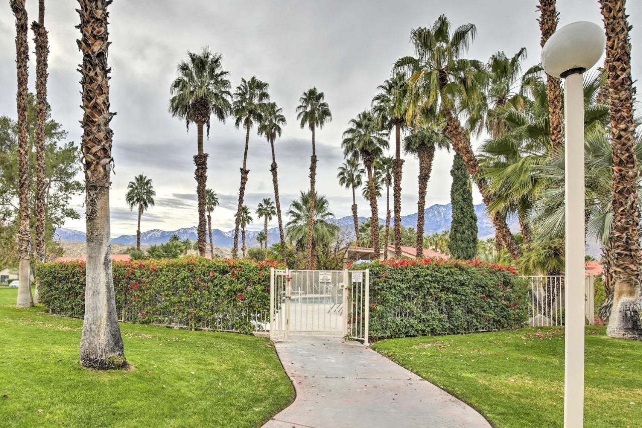 Victorian Palm Springs Home Pool Access And Veranda 외부 사진